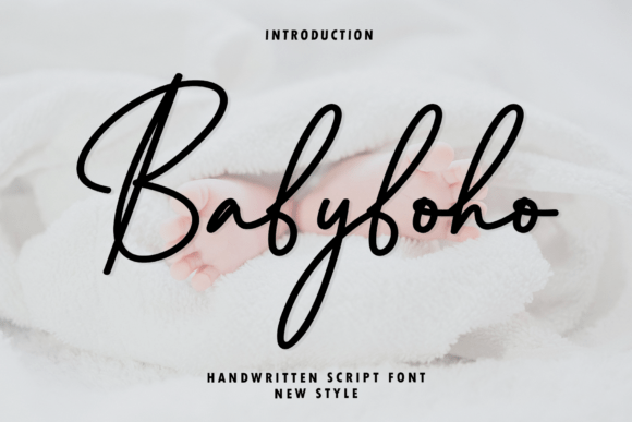 Babyboho: Discover This Elegant Handwritten Script