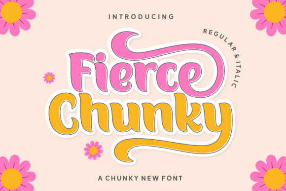 Fierce Chunky: A Bold, Fun Display Font