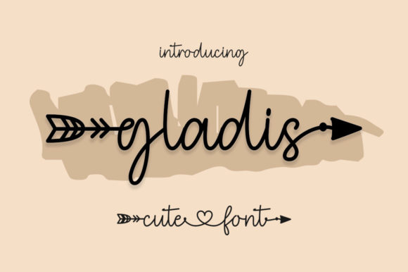 Gladis: A Refined Script Font for Elegant Design