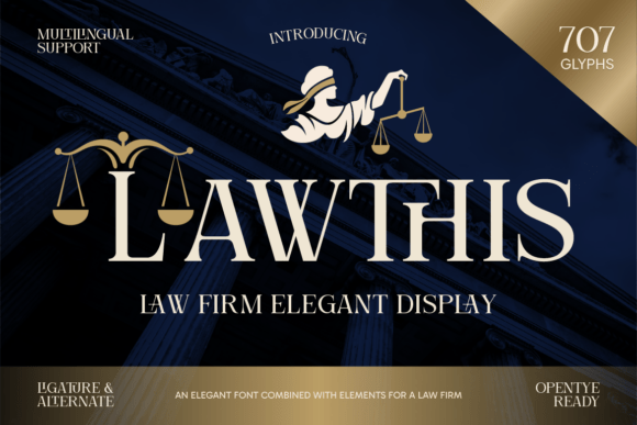 Lawthis: Elegant Serif Typography for Professional Branding