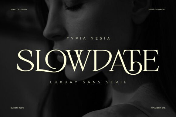 Slowdate: Elegant Ligature Serif for Timeless Design