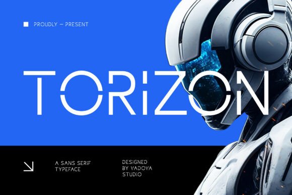Torizon: Futuristic Sans-Serif for Tech Branding