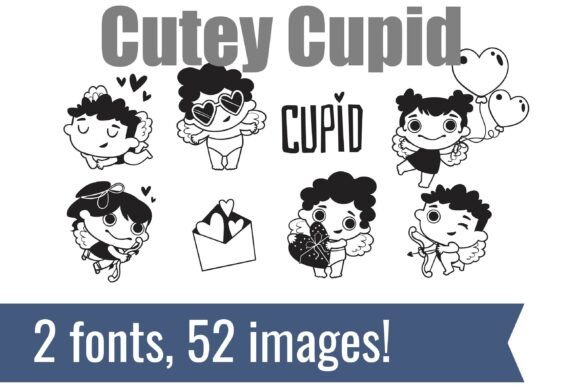 Unleash Creativity with Cutey Cupid Fonts